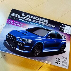 ラジコン ランサーエボリューション ファイナルエディション ブルー