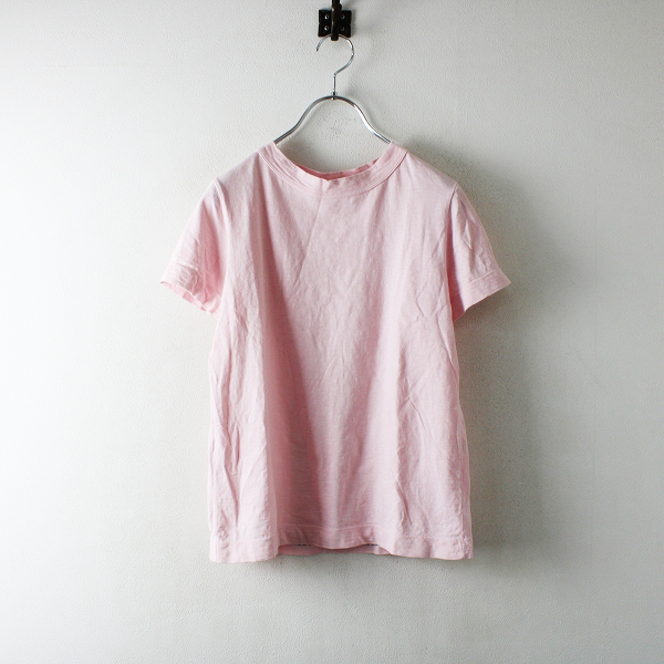 魅力的な 45R 超ガーゼのビッグTシャツ ピンク - Tシャツ/カットソー 