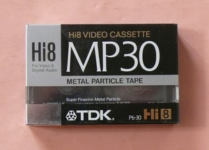  unused goods /Hi8 videotape [TDK Hi8 MP30]P6-30HP( product number )