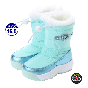 ★ Новый / Популярный ★ [17982-SAX-16.0] Down Boots for Girls Snow Boots Зимние ботинки Легкие и размер против скольжения (16.0-24.0)