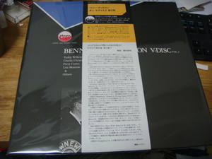 V-DISC JAZZ SESSION SERIES BENNY GOODMAN ON V-DISC 2 LP VC-5022 ベニー グッドマン 帯つき V ディスク ジャズ セッション シリーズ