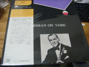 V-DISC JAZZ SESSION SERIES BENNY GOODMAN ON V-DISC LP VC-5002 ベニー グッドマン 帯つき V ディスク ジャズ セッション シリーズ