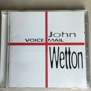 JOHN WETTON ジョン・ウェットン　 / VOICE MAIL ヴォイス・メイル　国内盤