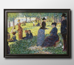 Art hand Auction 2956 ■ ¡¡Envío gratis!! Póster A3 Georges Seurat pintura/ilustración/mate, Alojamiento, interior, otros