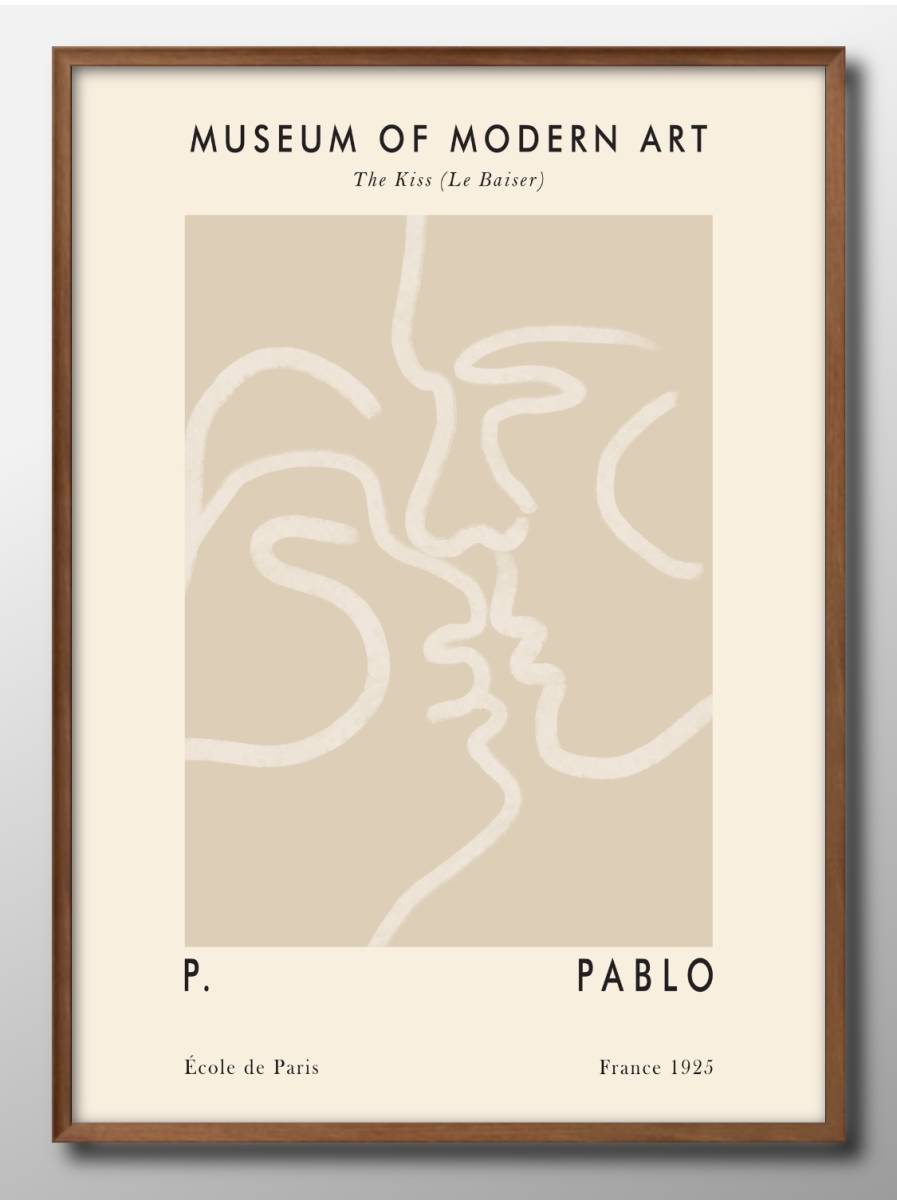 7165■Kostenloser Versand!!A3 Poster Pablo Picasso Skandinavien/Korea/Malerei/Illustration/Matt, Residenz, Innere, Andere