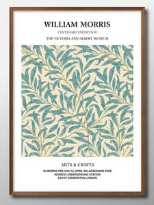 Art hand Auction 1-9439 ■ 免费送货！！A3 海报 William Morris 斯堪的纳维亚/韩国/绘画/插图/哑光/本店独家发售, 住房, 内部的, 其他的