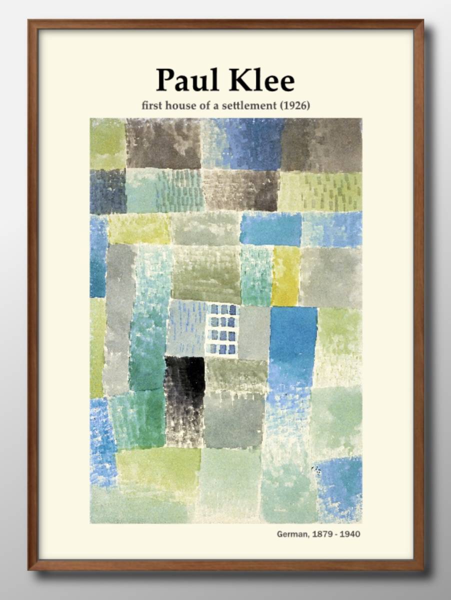 1-3904 ■ 免运费！！A3 海报 Paul Klee 北欧/韩国/绘画/插画/哑光, 住房, 内部的, 其他的