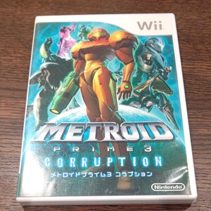 説明書無し Wiiソフト メトロイドプライム3 コラプション