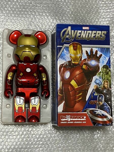 BE@RBRICK IRON MAN MARK VII 400% AVENGERS-IRONMAN ベアブリック アイアンマン マーク7 アベンジャーズ メディコムトイ