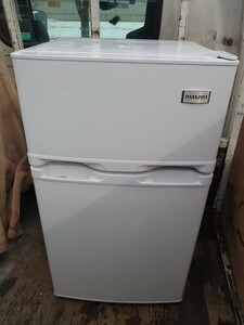 【美品】マクスゼン 2ドア冷蔵庫 87L 2017年製 全国送料無料 冷凍冷蔵庫 ミニ冷蔵庫 小型冷蔵庫