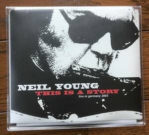 2111 / 3 листов комплект / NEIL YOUNG / THIS IS A STORY / live in germany 2003 / Neal * Young / прекрасный товар 