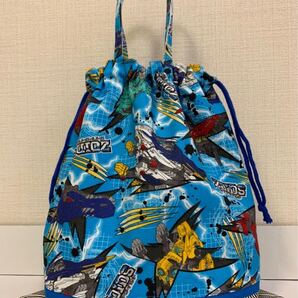 ゾイドワイルド 巾着袋 体操服袋 体操着袋 ハンドメイド