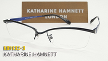 KATHARINE・HAMNETT キャサリンハムネット メガネ フレーム KH9132-3 正規品 日本製 チタン 眼鏡_画像1