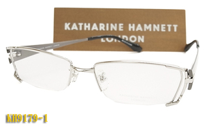 KATHARINE・HAMNETT キャサリンハムネット メガネ フレーム KH9179-1 正規品 日本製 チタン 眼鏡
