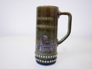 [69] Via mug beer mug LRISH PORCELAIN