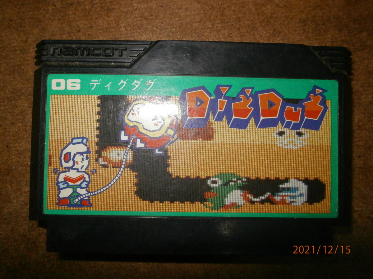 ディグダグ 再販プラ箱 ファミコンソフト 鬼レア ナムコ www.fusoforte