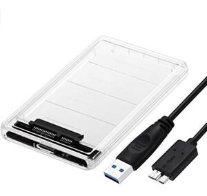 ☆新品☆ USB3.0 SATA 透明 HDDケース 2.5インチ