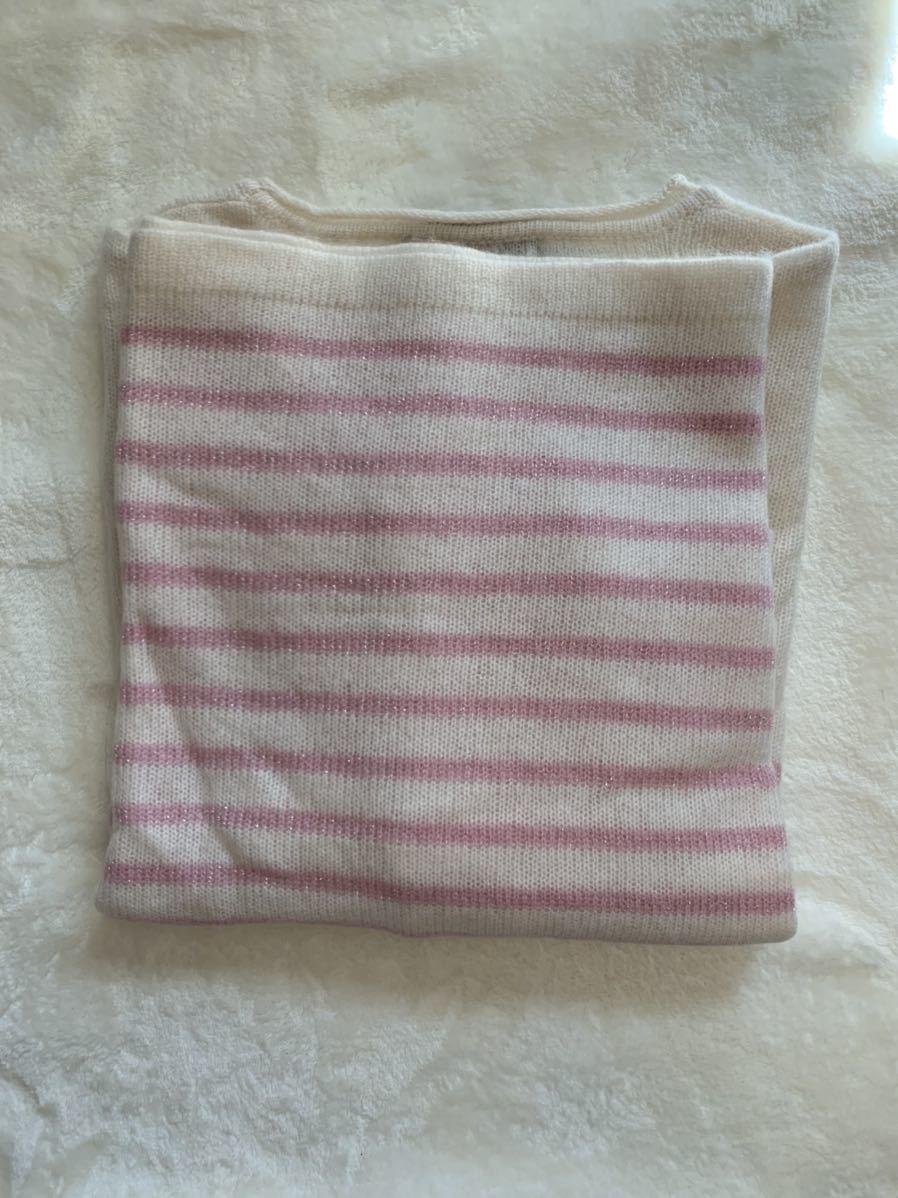 40.一点のみ　新品　未使用　今季　Gobi ゴビ　モンゴル産 　100% カシミヤ　レディース　ニットセーター M 柔らかい　長袖_サムネイル画像7