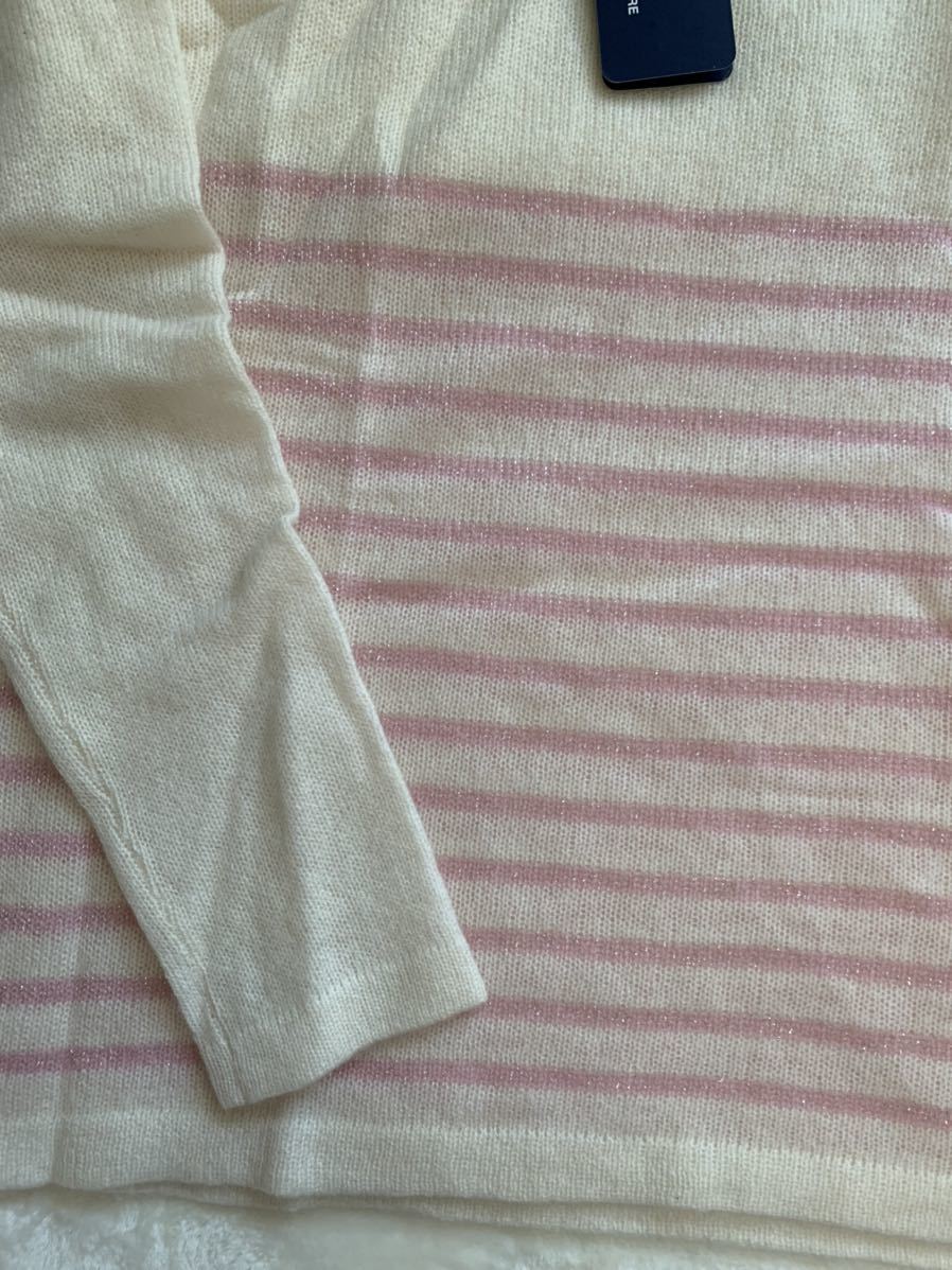 40.一点のみ　新品　未使用　今季　Gobi ゴビ　モンゴル産 　100% カシミヤ　レディース　ニットセーター M 柔らかい　長袖_サムネイル画像2