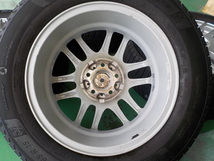 D15003 Ａ－ＴＥＣＨ シュナイダー ６Ｊ ＋４３ ミシュラン X-ICE 195/65R15 付き プリウス ウィッシュ プレミオ アリオン 等_画像6