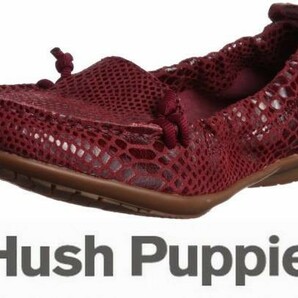 新品/大特価/ハッシュパピーHush Puppies/モカシンスリッポン/大塚製靴製品/ドライビングシューズ/US5.5/約22.5㎝/紫パープルT2372