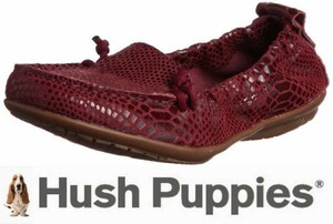 新品/大特価/ハッシュパピーHush Puppies/モカシンスリッポン/大塚製靴製品/ドライビングシューズ/US5.5/約22.5㎝/紫パープルT2372