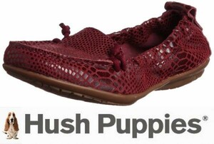  new goods / great special price / is shupapi-Hush Puppies/ moccasin slip-on shoes / large . made shoes product / driving shoes /US6/ approximately 23./ purple purple T2369