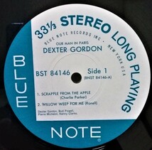 中古LPレコード　 DEXTER GORDON(デクスター・ゴードン) 『 OUR MAN IN PARIS　アワ・マン・イン・パリ 』品番： BLUE NOTE　BST-84146_画像6