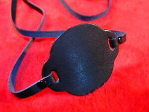  immediately!} original leather samurai eye obi [ date ... raw 10 .. cosplay .] *