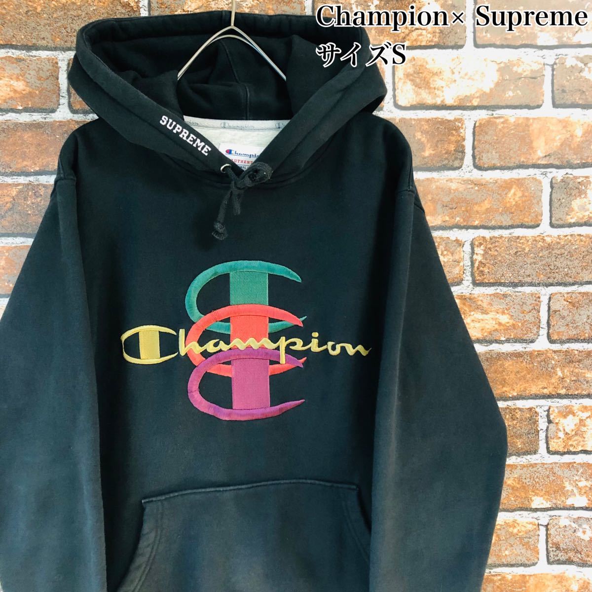 18ss supreme champion パーカー L size|PayPayフリマ