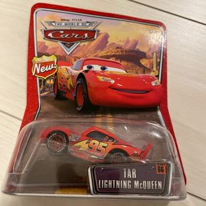 マテル カーズ　Mattel カーズ Cars タール　汚れ ライトニング マックィーン TAR Lightning McQueen ミニカー キャラクターカー