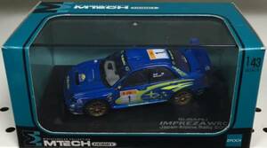  M Tec 1/43 H-04-B Subaru Impreza WRC Japan Alpen Rally 