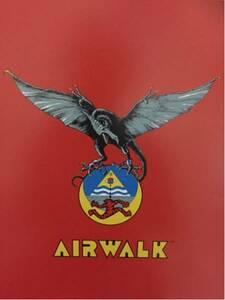  ultra rare!80s AIRWALK air walk Old Vintage skateboard book cover new goods unused dead stock OLD SK8 skateboard