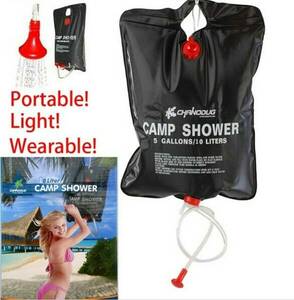 *CAMP*OUTDOOR* sun light portable field shower *20* camp * outdoor * surfing *5