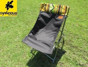 * low style chair *CAMP* Navajo pattern * low chair * storage BAG attaching * camp * outdoor * folding chair * gran pin g*3