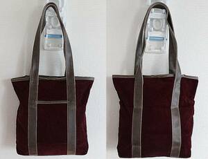  man and woman use convenient corduroy * tote bag * shoulder bag ( 12)