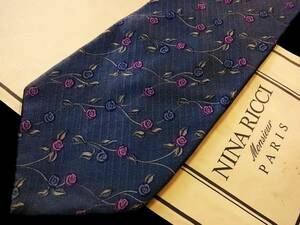 ##SALE④#N2584 Nina Ricci. роза * цветок галстук 