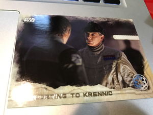 TOPPS スターウォーズ ローグワン 52 KRENNIC