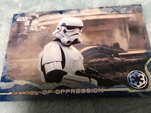 topps スターウォーズ ローグワン 56 ブルーパラレル