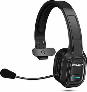 Bluetoothヘッドセット 無線 片耳 ワイヤレス ヘッドセット ハンズフリー 通話&音楽 最大17時間使用 ノイズキャンセリング イヤホン