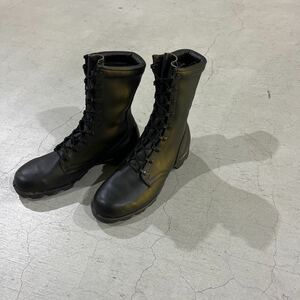 米軍 放出品【DEADSTOCK】80s US ARMY COMBAT BOOTS SIZE 9 1/2 W 27.5cm ワイド ミリタリー ブーツ