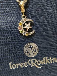  regular rare Loree Rodkin Loree Rodkin multicolor Crescent moon Star pendant necklace top SV sapphire 18K three day month star 