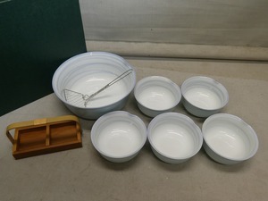 ●第一陶器 鉢揃え 大鉢 小鉢5客 揃え 冷やっこ 和皿 和食器 煮物鉢●盛鉢