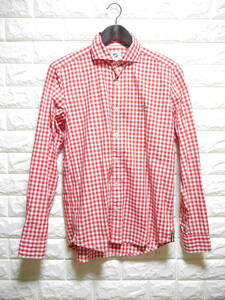 A335 * Arnold Palmer | Arnold Palmer long sleeve shirt red check used size 3