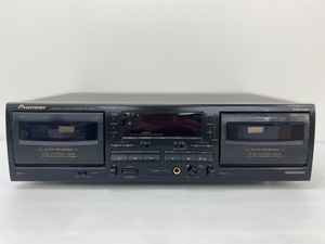 Pioneer カセットデッキ T-W01AR　通電確認済み　音響家電　パイオニア　奈良県発（0-0.Z)H21　312