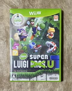 【動作確認画像有り】 WiiU New スーパールイージ U New SUPER LUIGI U ニンテンドー ウィーユー 任天堂 ゲームソフト カセット