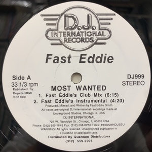 FAST EDDIE / Most Wanted