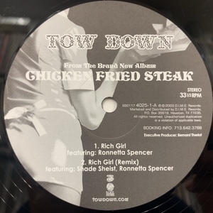 TOW DOWN / Chicken Fried Steak Album Sampler