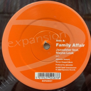 JAZOULSTER feat. MAYSA LEAK / Family Affair / The Bottle