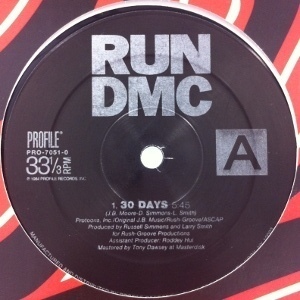 RUN D.M.C. / 30 DAYS